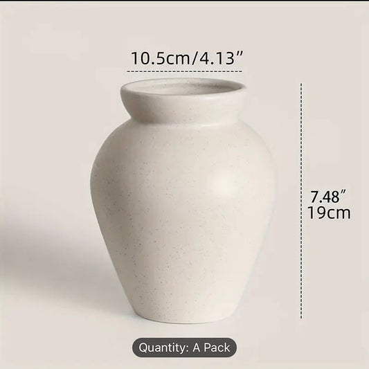 Vintage Crock Oil Ceramic Vase