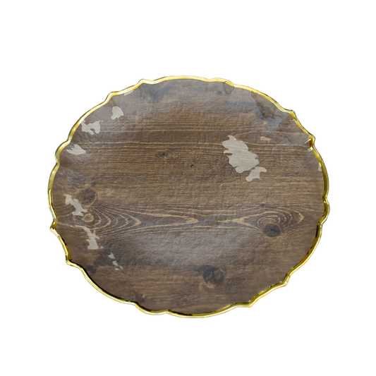 Sunburst Gold Charger