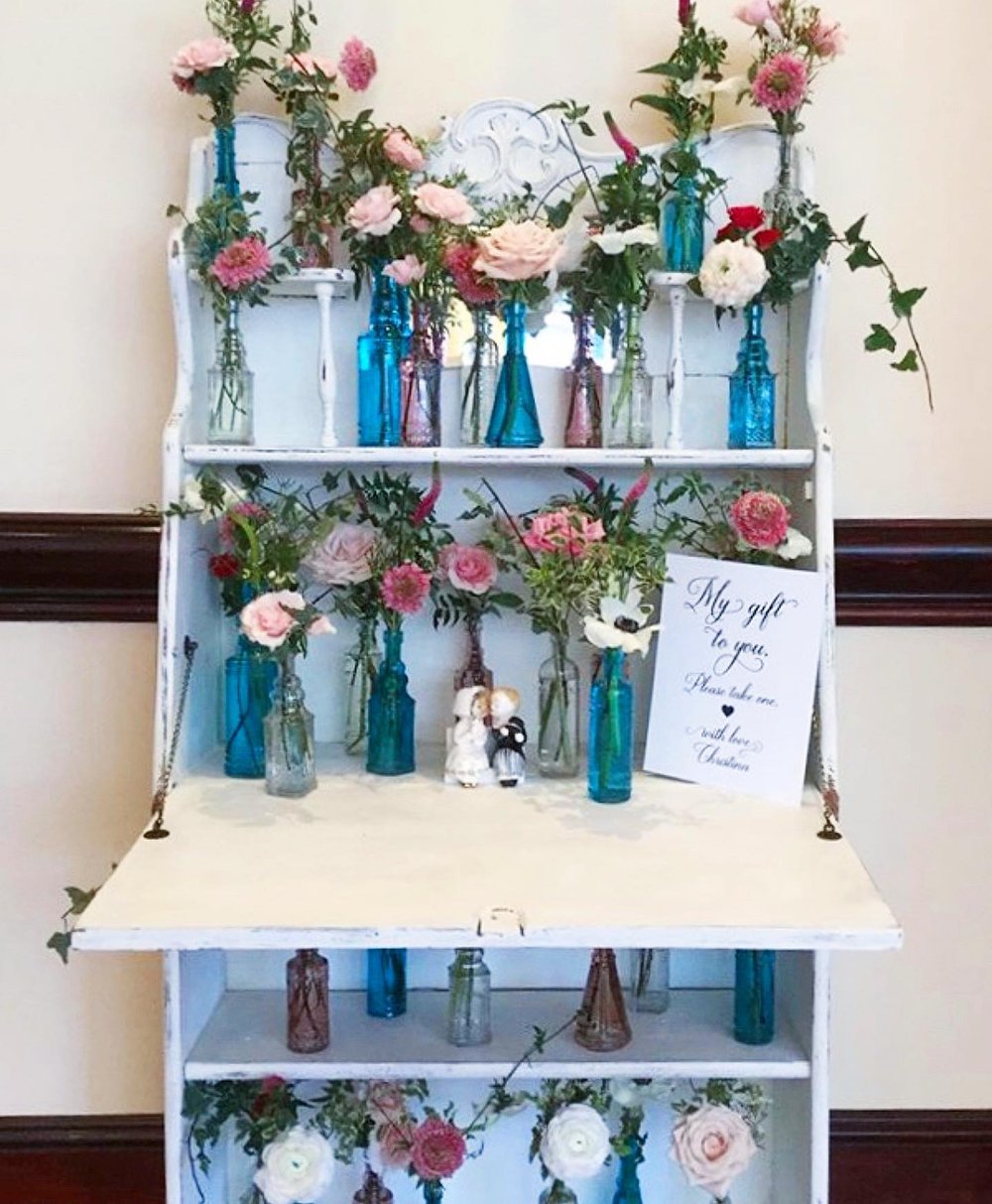 Darla Secretary Shelf