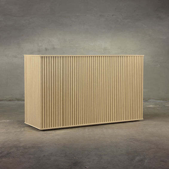 Wood Slat Bar
