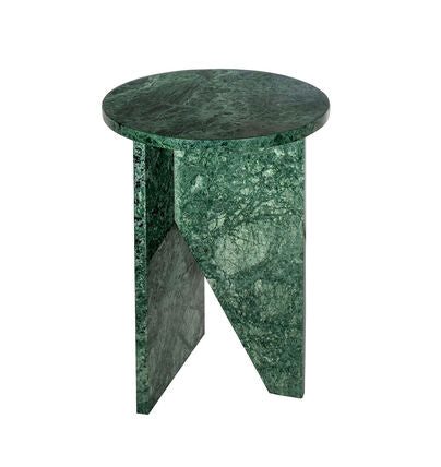 Angled Green Marble Table