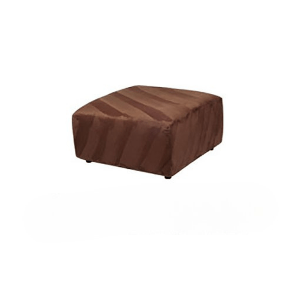 Square Ottoman - Brown