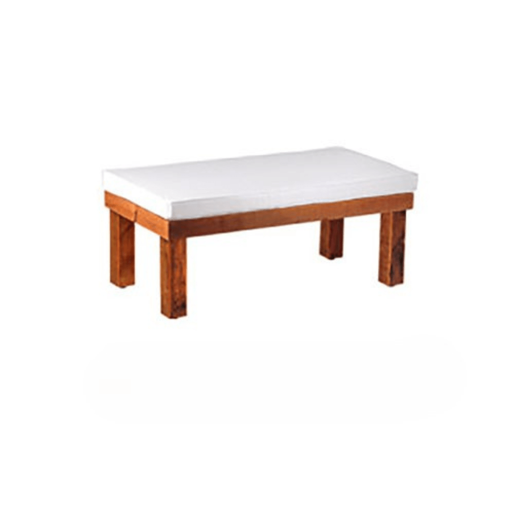 Beachwood 2x4 Bench - White