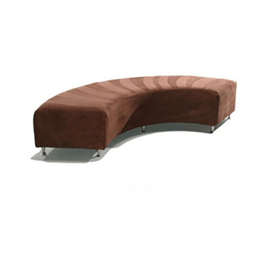 Curved Bench - Brown 