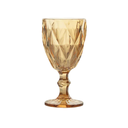 Amber Vintage Goblet