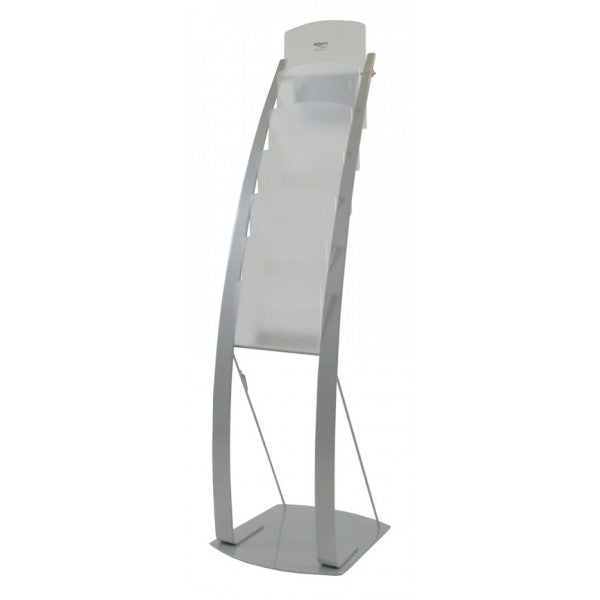 Curved 6 Pocket Lit Rack