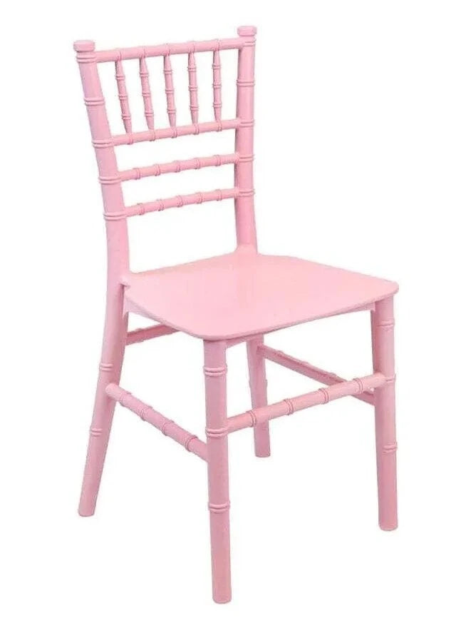 Children's Pink Resin Chiavari Chair
