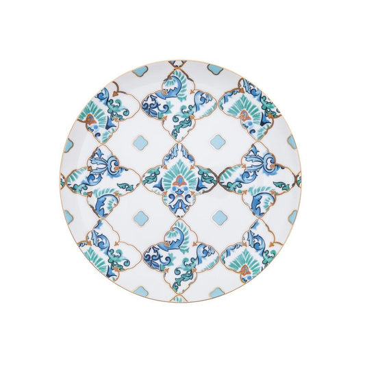 Amalfi Diamond Dinner Plate 10.5 in.