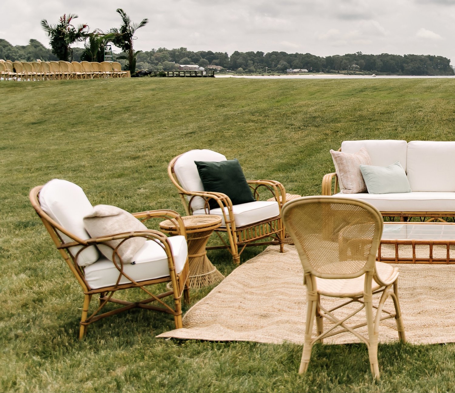 Rattan Armchairs
