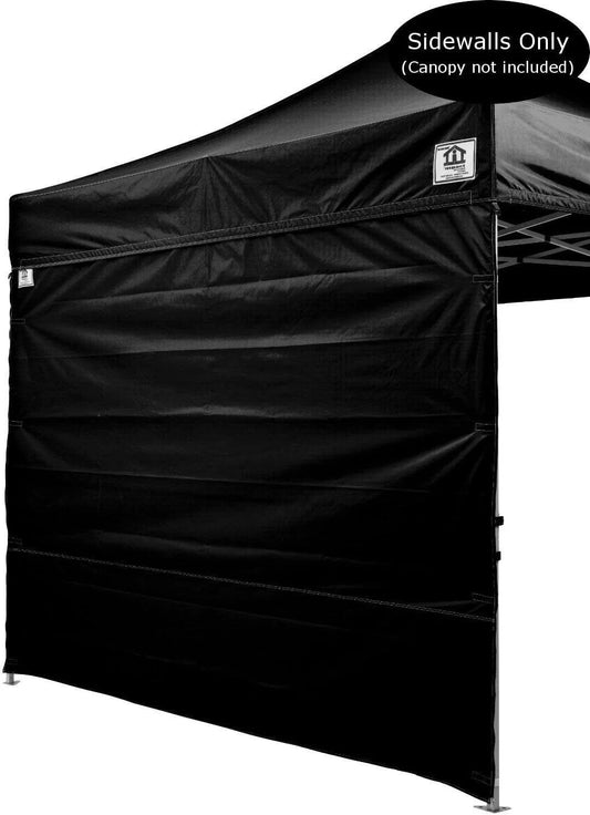 10' x 10' Black Pop-up Tent Sides