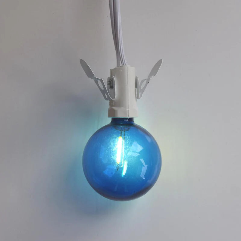 Blue Globe Lights – 50ft.