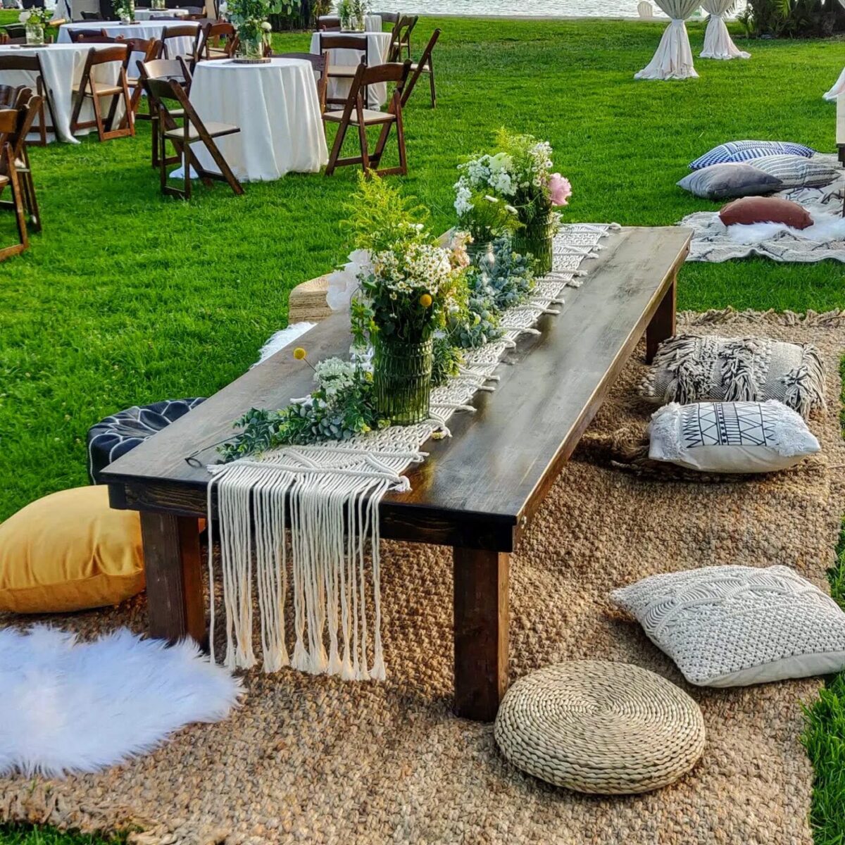 Hickory 8' Boho Picnic Lounge