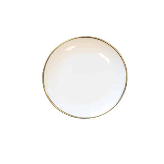 Signature Gold Rim Bread Plate 6.5″