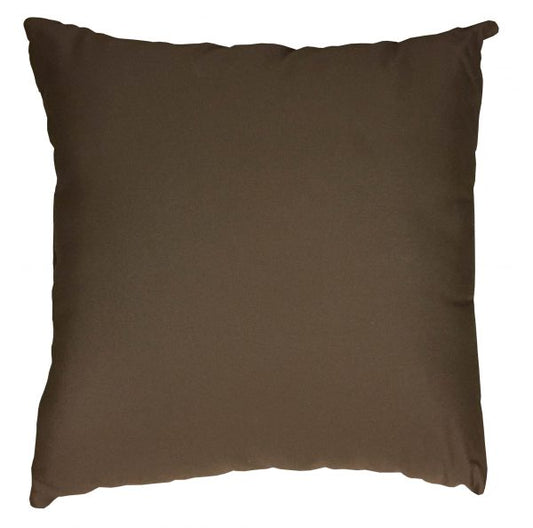 Brown Canvas Pillow
