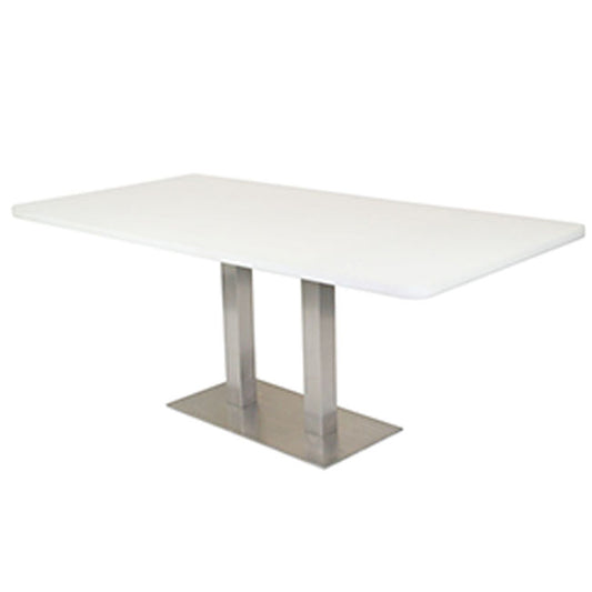 Rectangle Conference Table - White