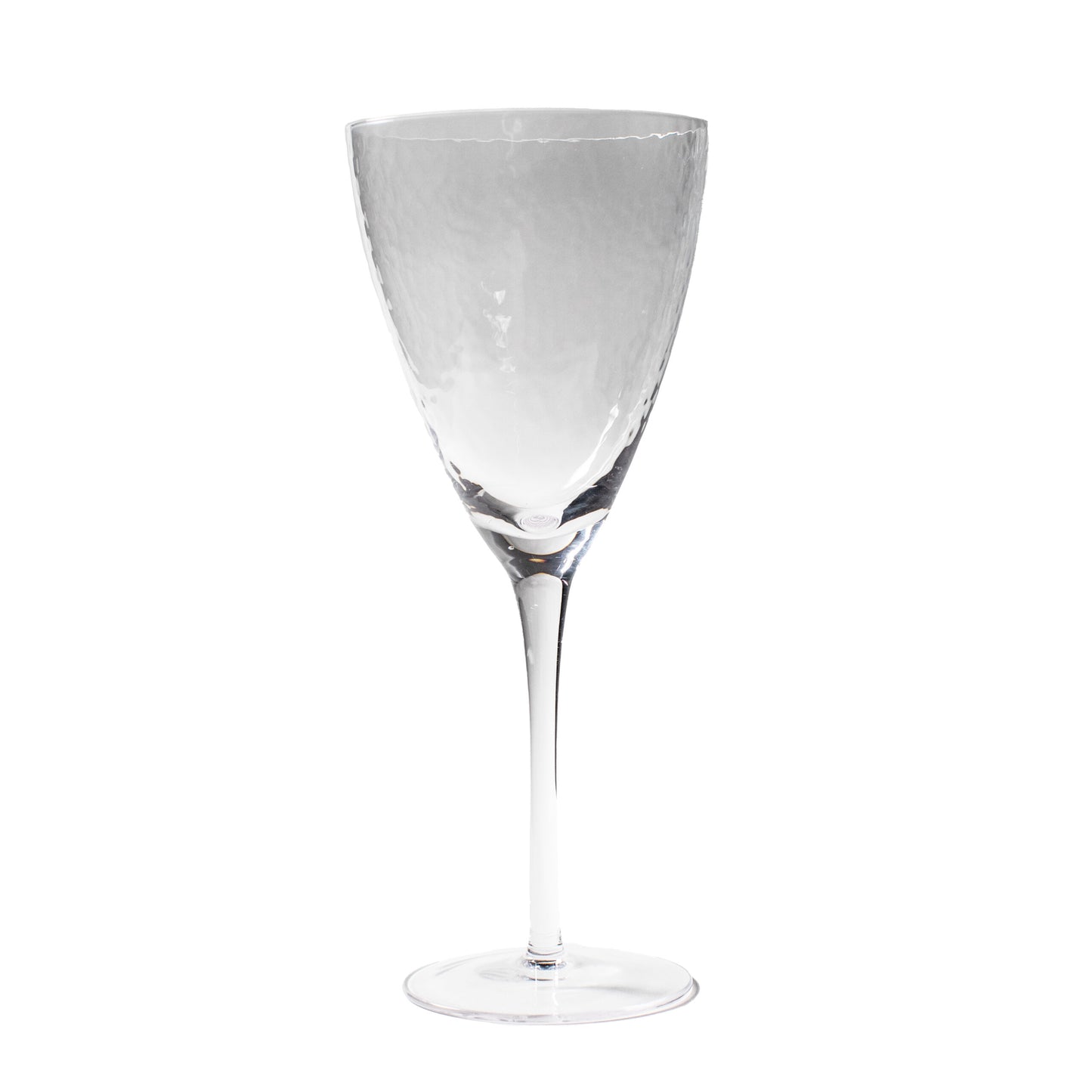 Tuscany Hammered White Wine Glass Drinkware