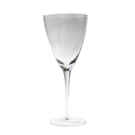 Tuscany Hammered White Wine Glass Drinkware