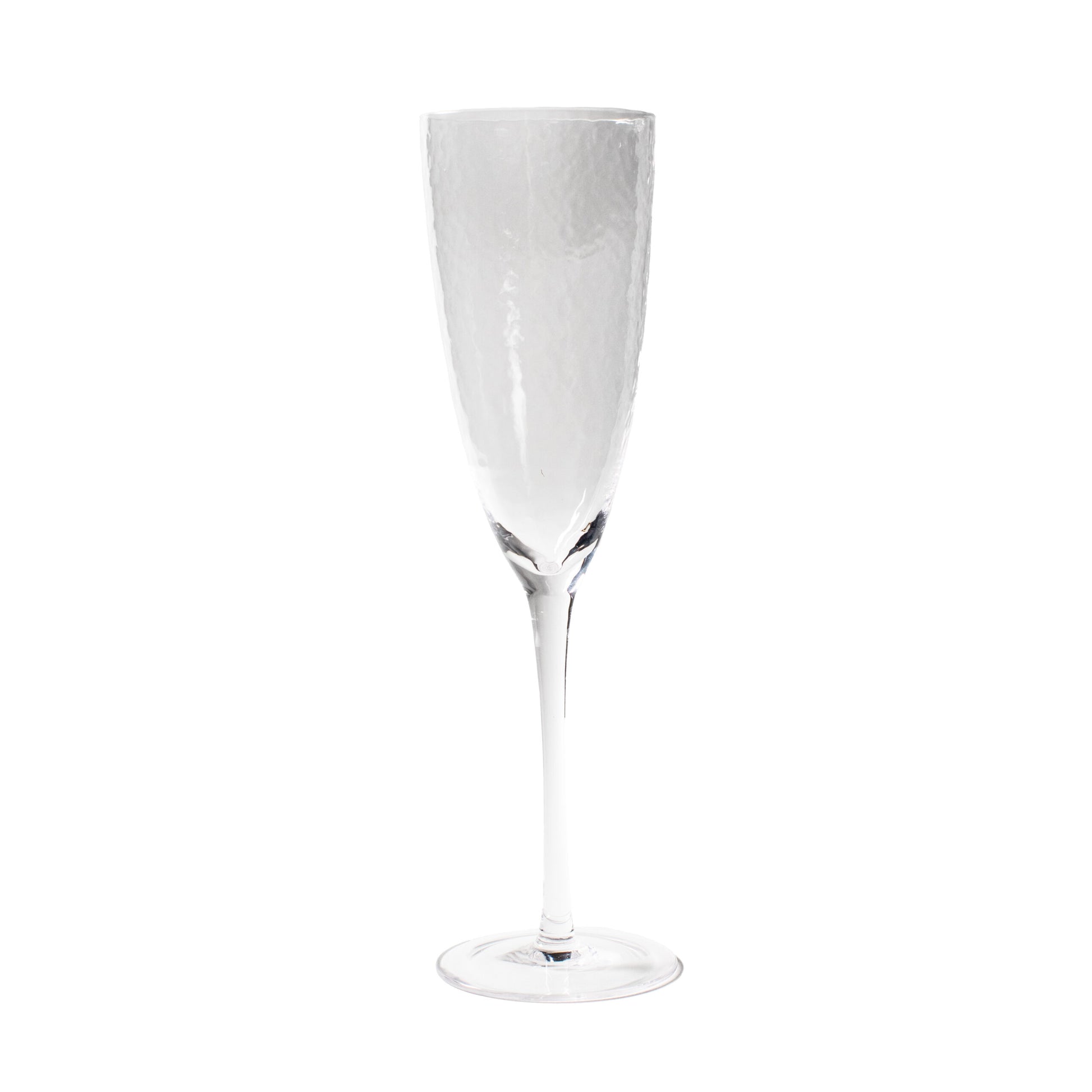 Tuscany Hammered Champagne Glass Drinkware