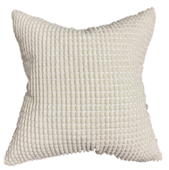 Cream Chenille Pillow