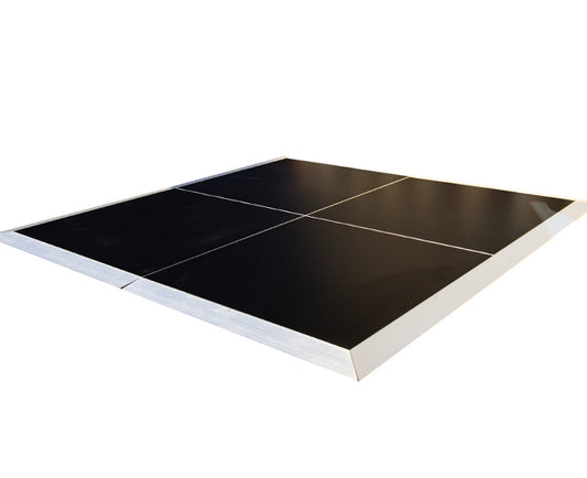 Matte Black Dance Floor Rentals 4'x4' Panels