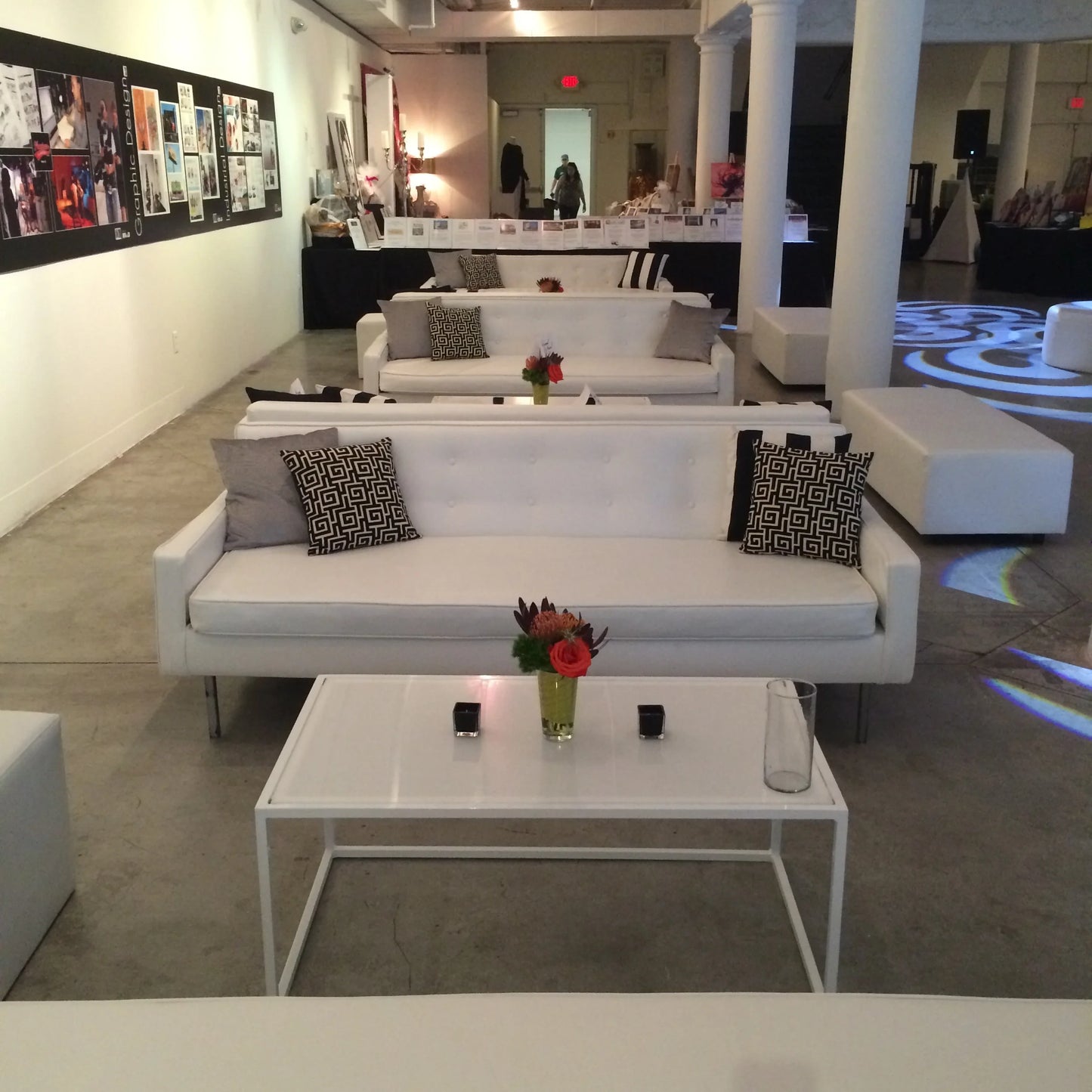 Sterling Sofa - White