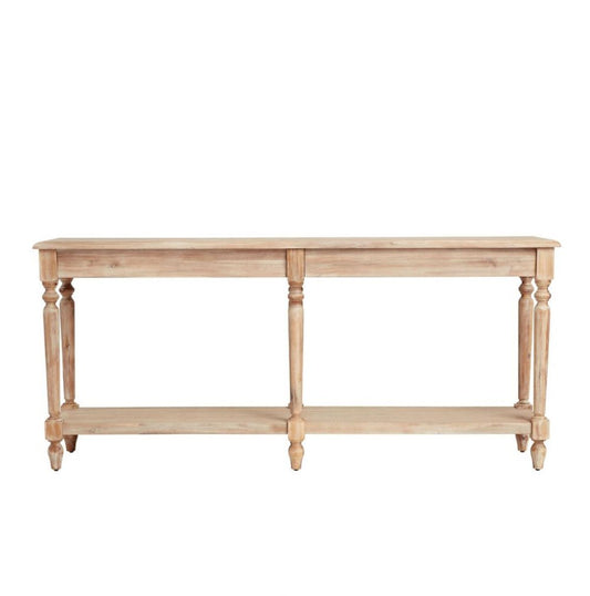 Light Wood Console Table