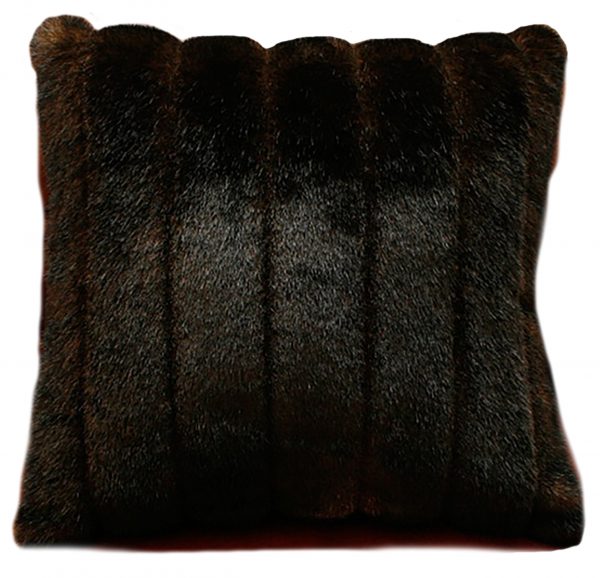 Fox Pillow – Brown Fur