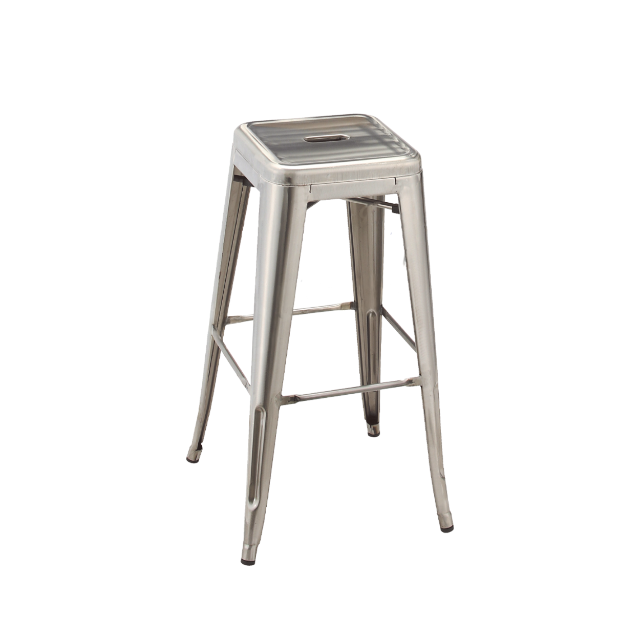 Foundry Barstool – Backless – Gunmetal
