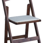 Fruitwood Folding Chair