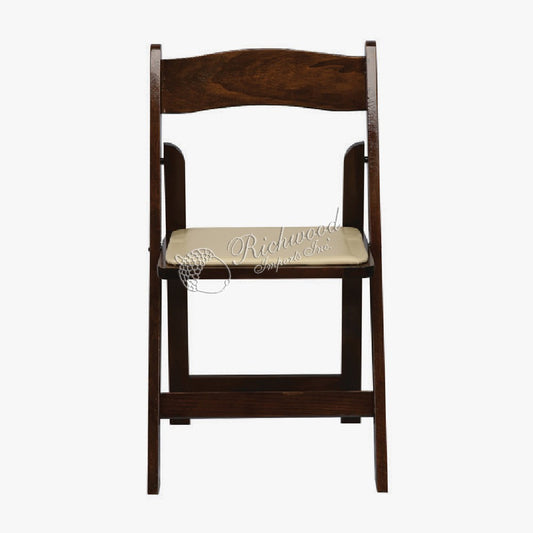 Fruitwood Padded Wood Chair