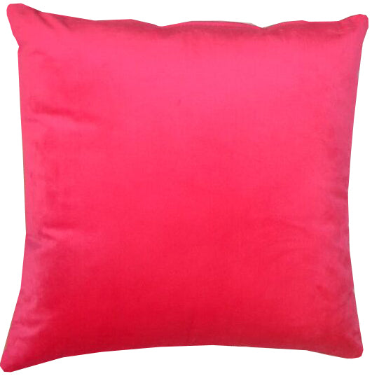Fuschia Velvet Pillow