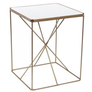 Gia Gold Side Table