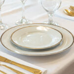 Gold Rim Salad Plate 7.5″