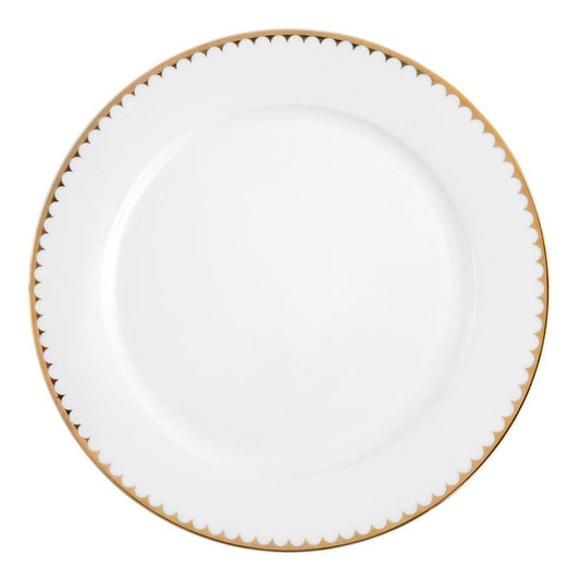Gold Rim Wave Showplate 12 in.