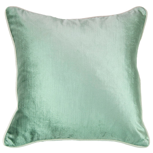 Hamptons Velvet Pillow – Aqua