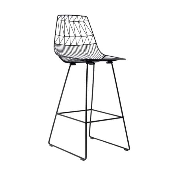 Black Hawaii Bar Stool