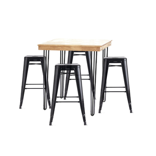 3' Honey Hairpin Cocktail Table
