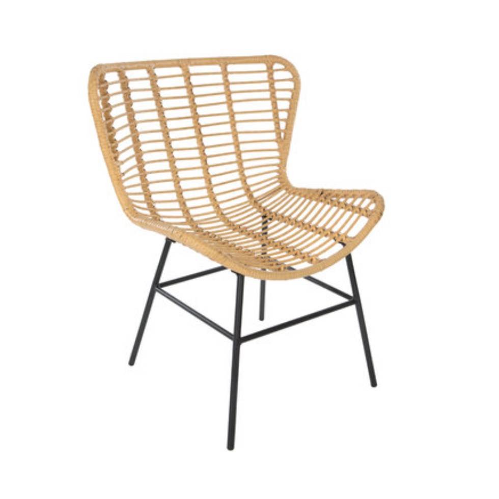 Honey Rattan Chair