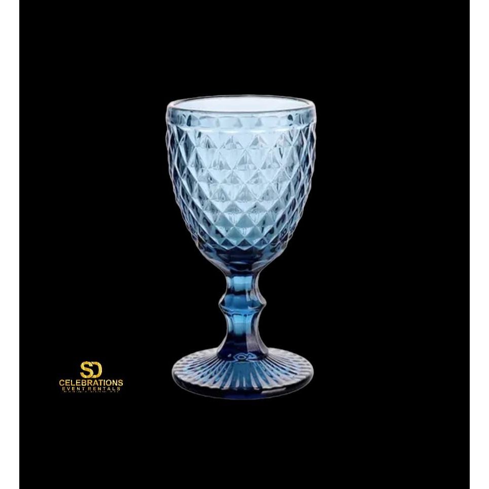Light Blue Water Goblets