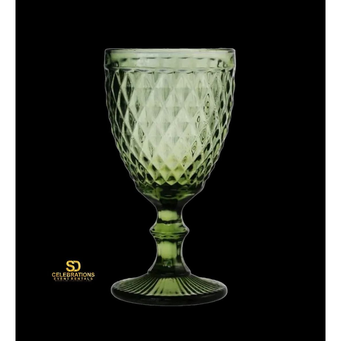 Light Green Water Goblets