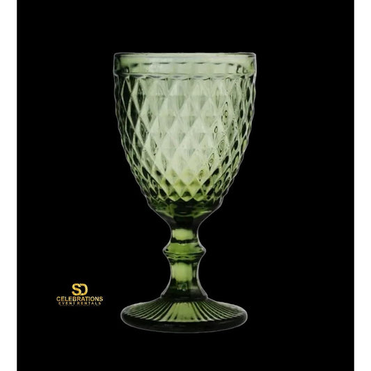Light Green Water Goblets