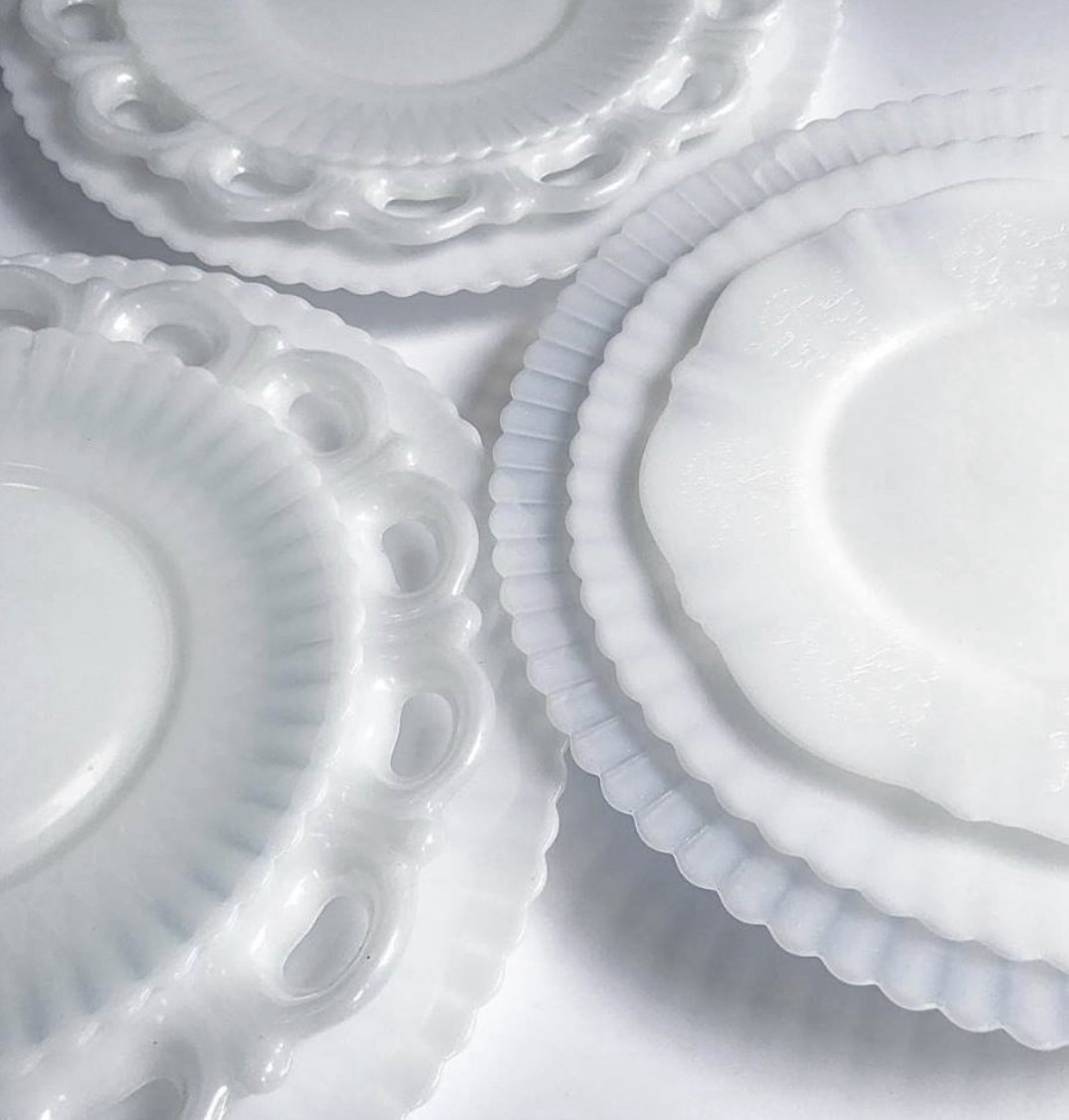 White Textured Dish Collection