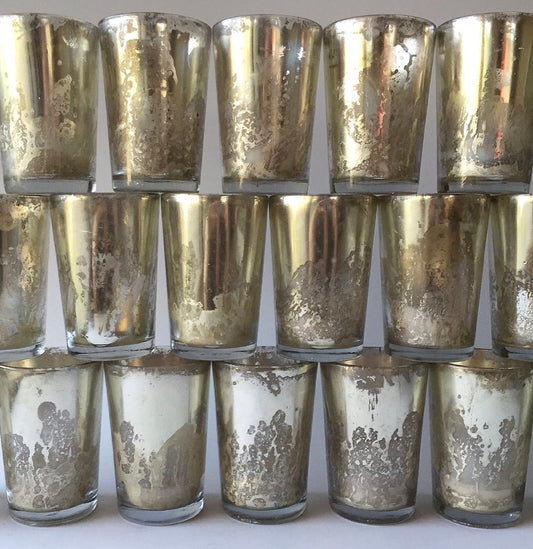 Tall Mercury Votives