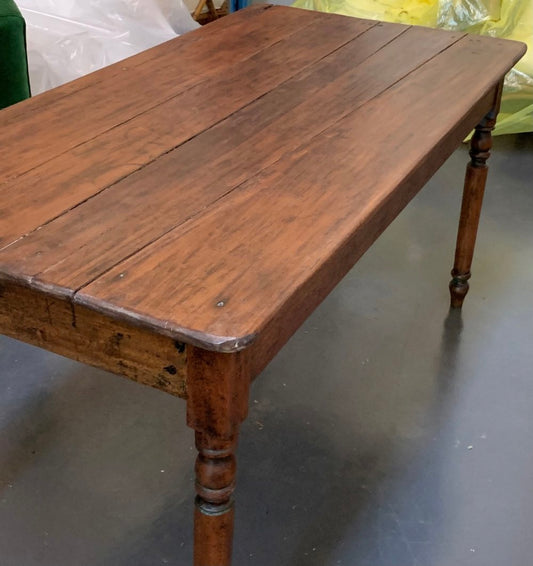 Dark Wood Farm Table