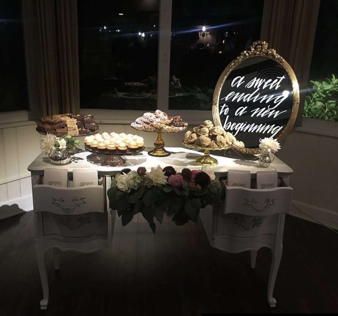 Ornate Gold Oval Mirrors