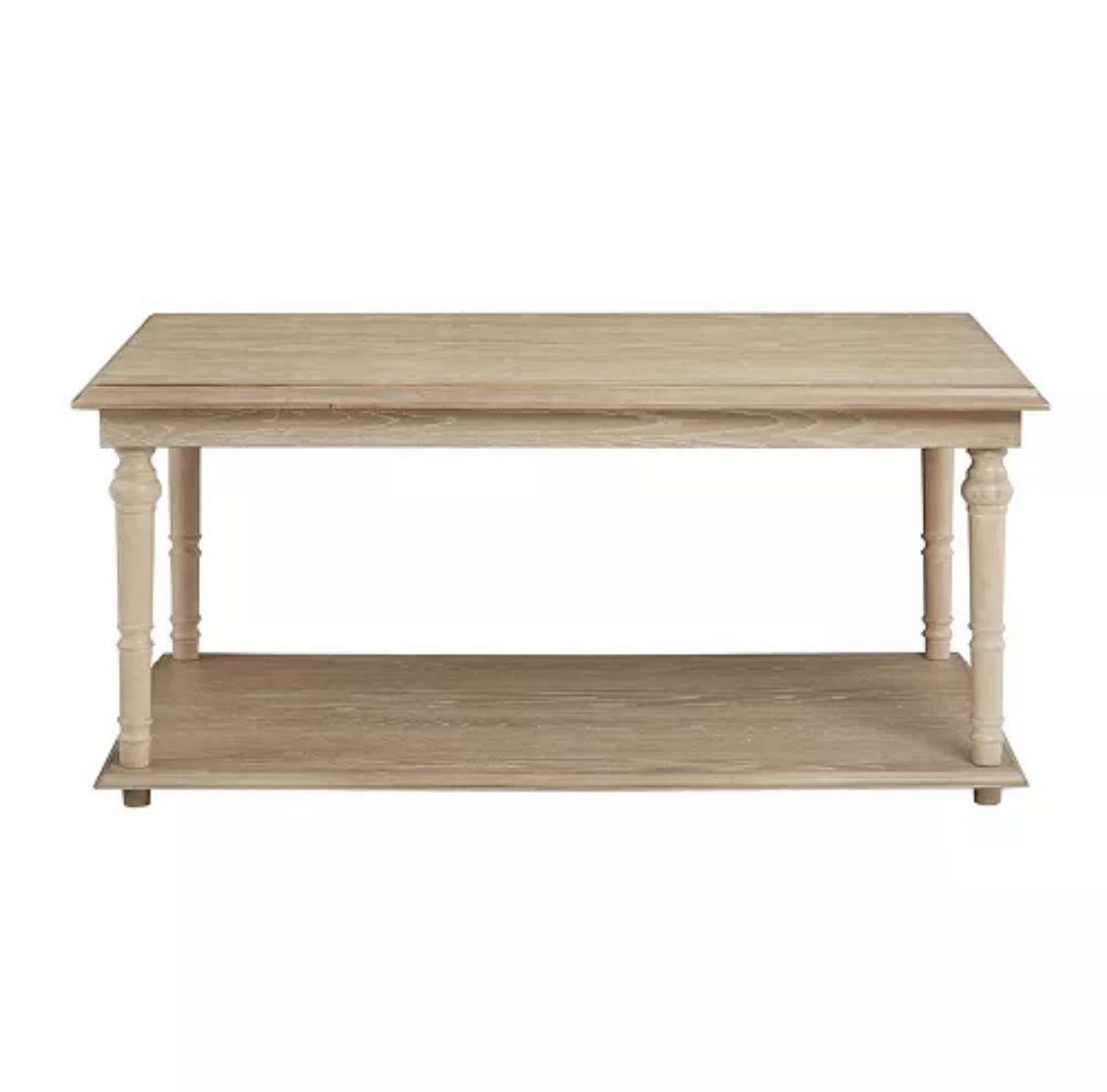 Blonde Wood Coffee Table