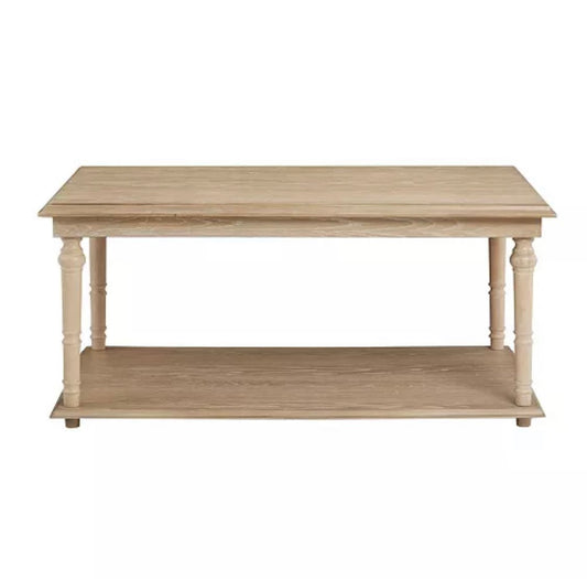 Blonde Wood Coffee Table