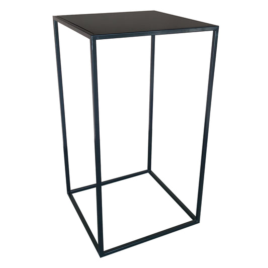 Lara Highboy Table - Black