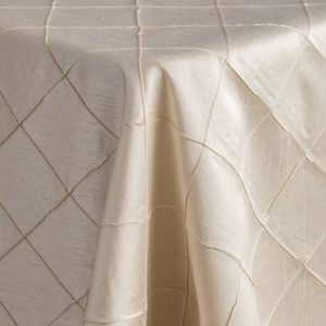 Pintuck Champagne Linen