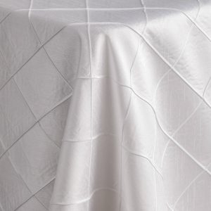 Pintuck White Linen